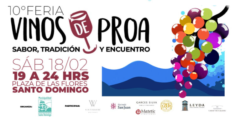 Vuelve Vinos de Proa este 18 de febrero en Santo Domingo