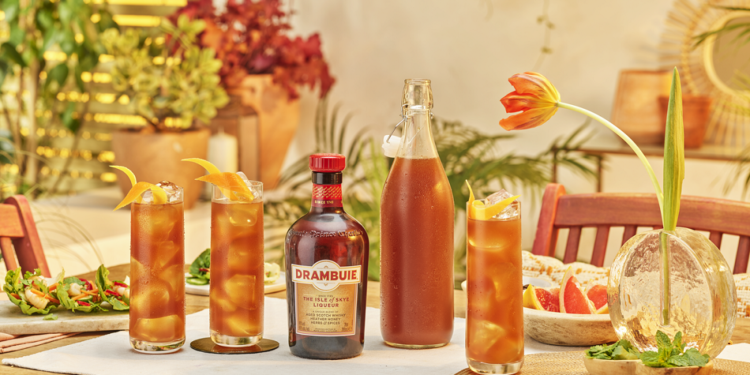 El sabor del verano con 4 cócteles refrescantes con Drambuie